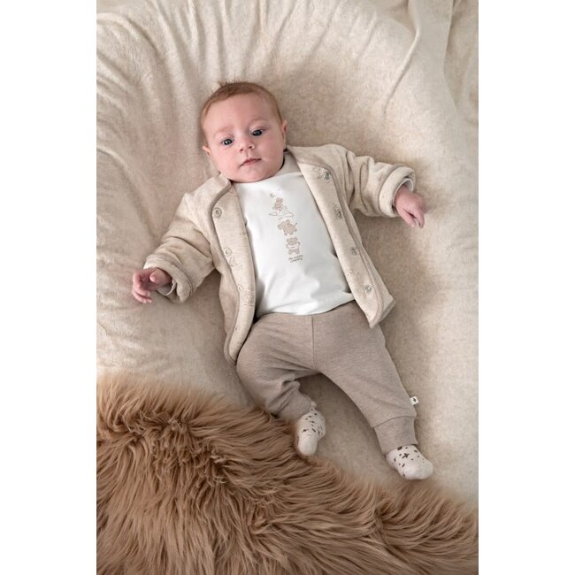 Feetje - Sokken Offwhite Melange - The Cuddle Company