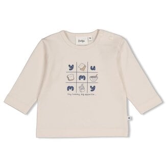 Feetje Feetje - Longsleeve Creme - Breakfast Buddy