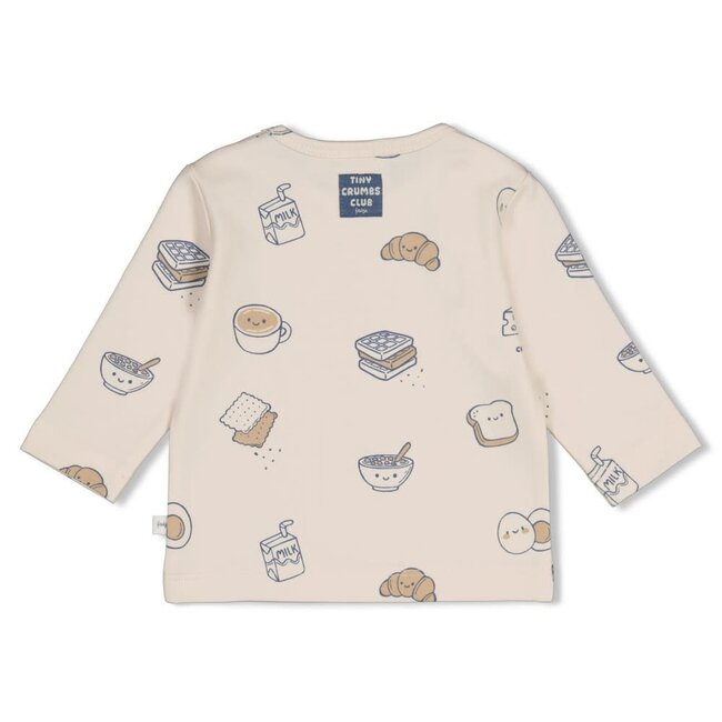 Feetje - Longsleeve AOP Creme - Breakfast Buddy