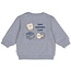 Feetje - Sweater Blauw Melange - Breakfast Buddy