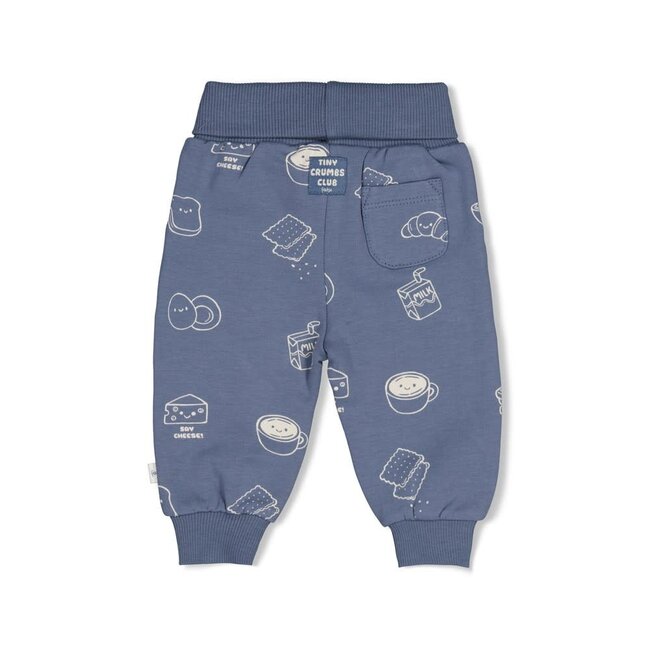 Feetje - Broek AOP Blauw - Breakfast Buddy
