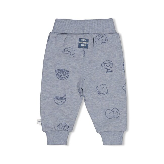 Feetje - Broek AOP Blauw Melange - Breakfast Buddy