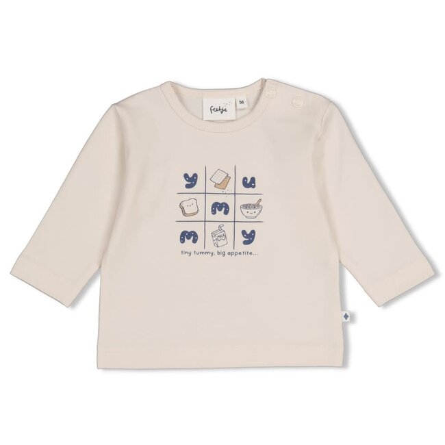 Feetje - Longsleeve Creme - Breakfast Buddy