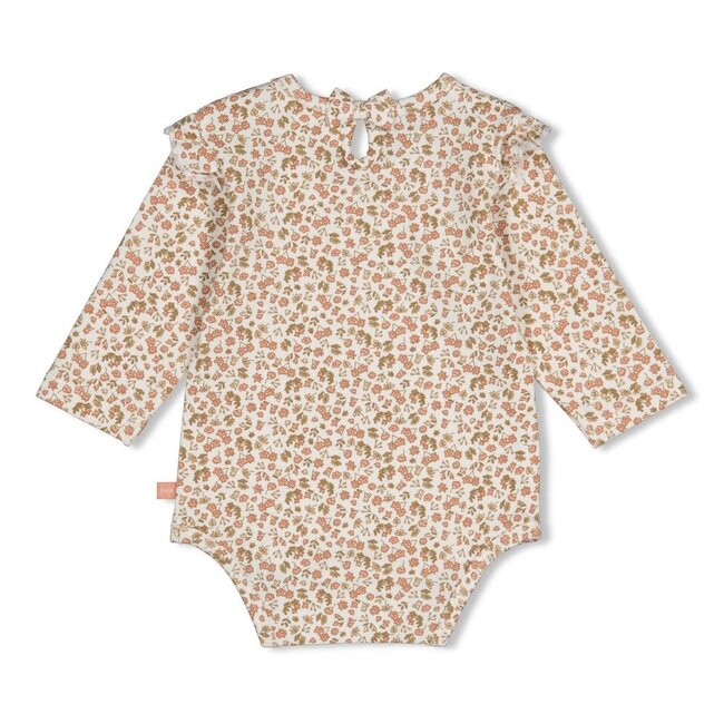 Feetje - Romper AOP Offwhite - Fall in Love