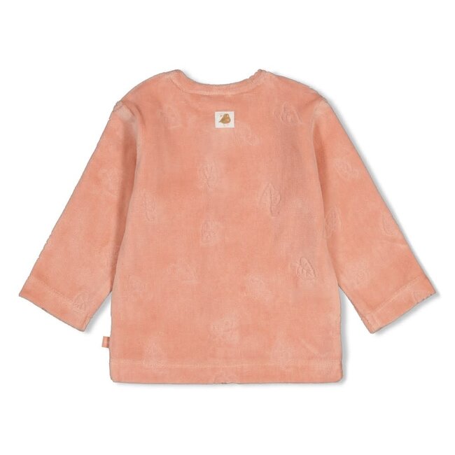 Feetje - Vest Velours AO Roze - Fall in Love
