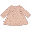 Feetje - Jurk Pointelle Rib AOP Roze Melange - Fall in Love