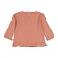 Feetje - Longsleeve Pointelle Rib Roze - Fall in Love