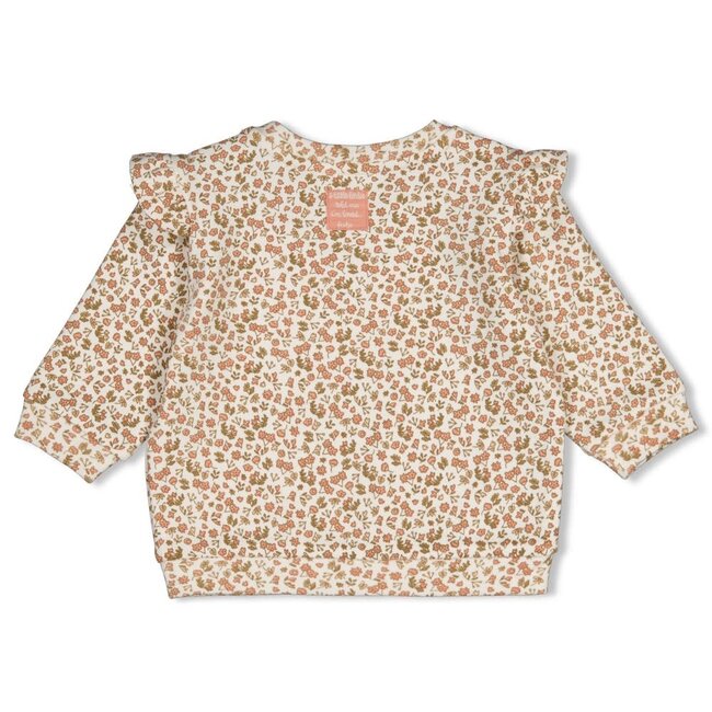 Feetje - Sweater AOP Offwhite - Fall in Love