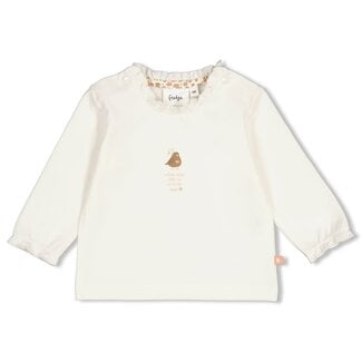 Feetje Feetje - Longsleeve Offwhite - Fall in Love