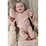 Feetje - Broek Pointelle Rib AOP Roze Melange - Fall in Love