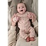 Feetje - Broek Pointelle Rib AOP Roze Melange - Fall in Love