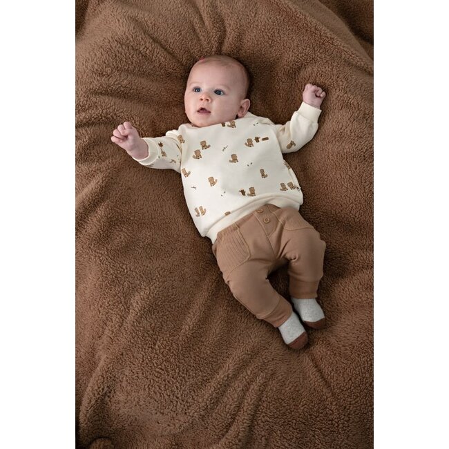 Feetje - Sweater AOP Relaxed Fit Offwhite - Tiny Timber Tales