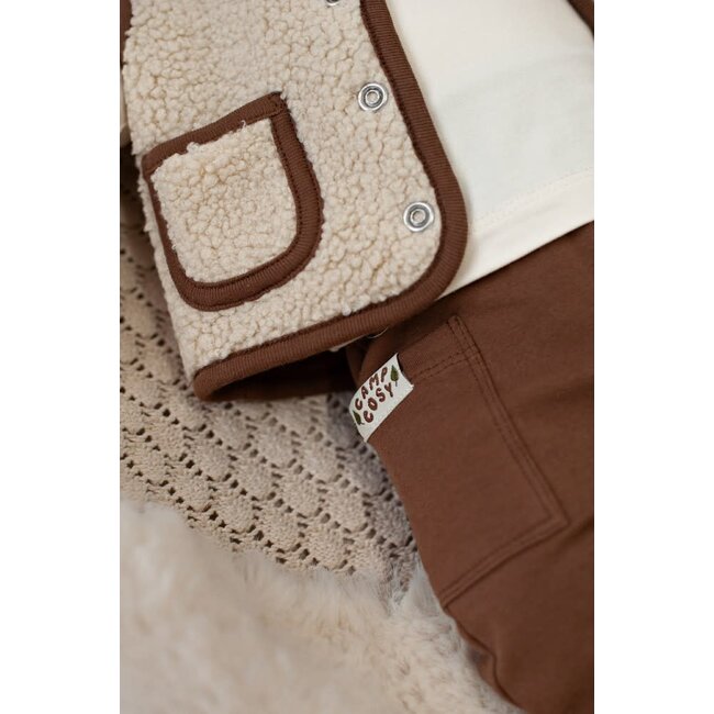 Feetje - Omkeerbaar Teddy Gilet Offwhite - Tiny Timber Tales