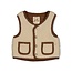 Feetje - Omkeerbaar Teddy Gilet Offwhite - Tiny Timber Tales
