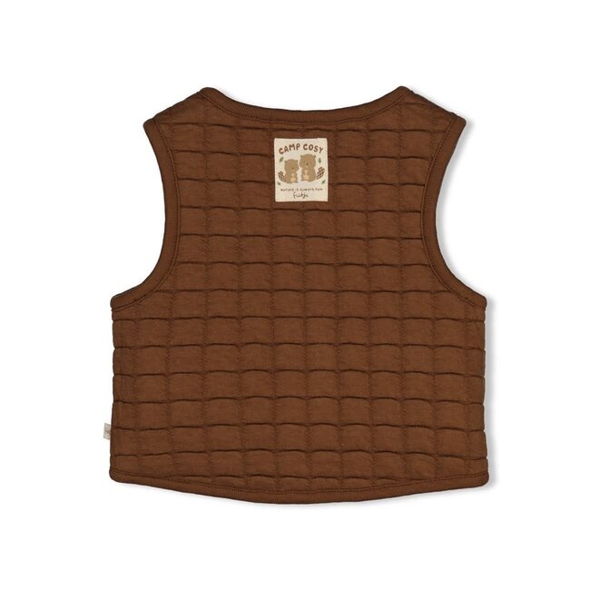 Feetje - Omkeerbaar Teddy Gilet Offwhite - Tiny Timber Tales