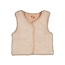 Feetje - Omkeerbaar Fake Fur Gilet Zand - Forest Garden