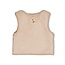 Feetje - Omkeerbaar Fake Fur Gilet Zand - Forest Garden