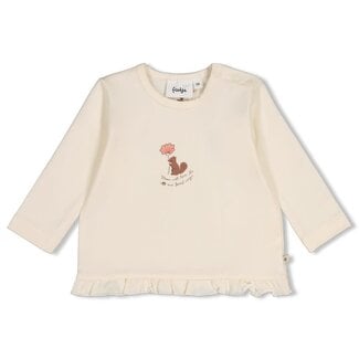 Feetje Feetje - Longsleeve Offwhite - Forest Garden