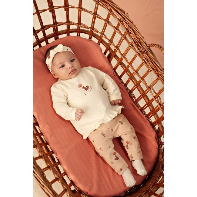 Feetje - Longsleeve Offwhite - Forest Garden