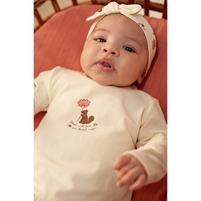 Feetje - Longsleeve Offwhite - Forest Garden