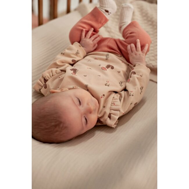 Feetje - Sweater AOP Relaxed Fit Zand - Forest Garden
