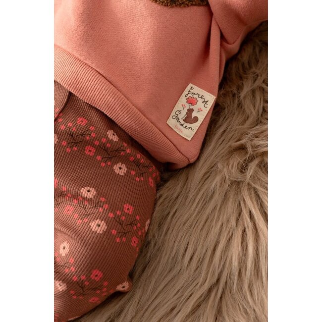 Feetje - Sweater Oversized Roze - Forest Garden