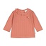 Feetje - Longsleeve Pointelle Rib Roze - Forest Garden