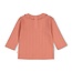 Feetje - Longsleeve Pointelle Rib Roze - Forest Garden