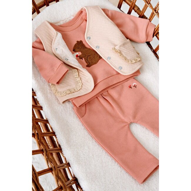 Feetje - Broek Roze - Forest Garden