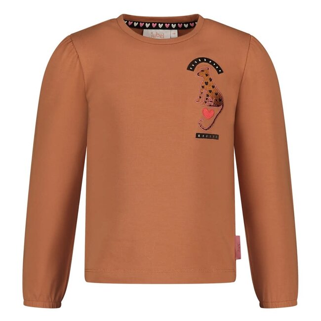 Jubel - Longsleeve met Backprint Camel - City Chic