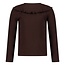 Jubel - Longsleeve Rib Bruin - City Chic