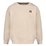 Jubel - Sweater met Backprint Relaxed Fit Offwhite Melange - City Chic
