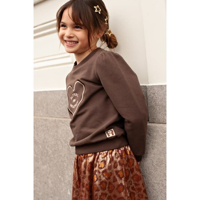 Jubel - Sweater Bruin - City Chic