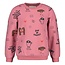 Jubel - Sweater AOP Relaxed Fit Roze - City Chic
