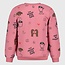 Jubel - Sweater AOP Relaxed Fit Roze - City Chic