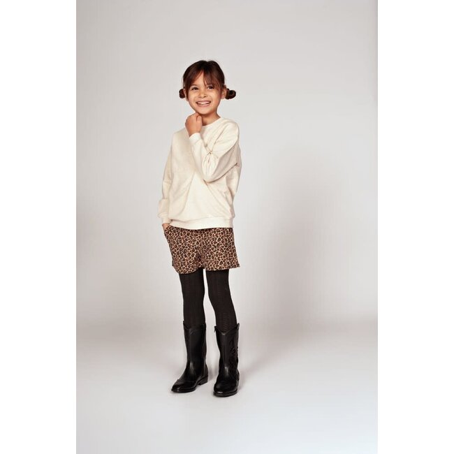 Jubel - Short Denim AOP Zand - City Chic