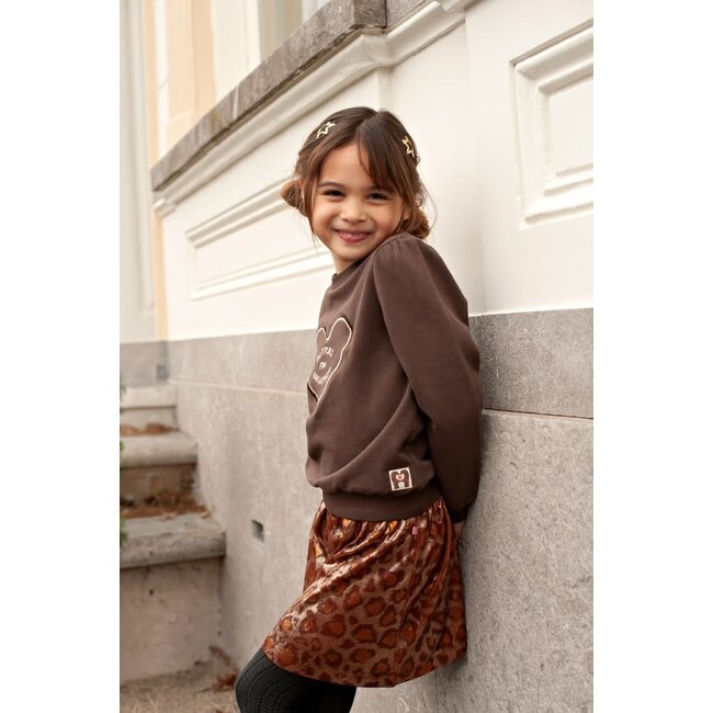 Jubel - Rok AOP Koper - City Chic