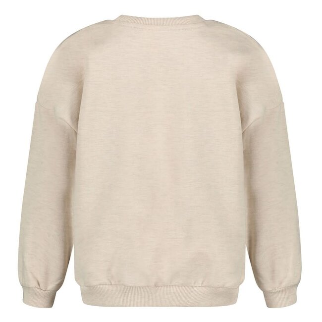 Sturdy - Sweater Oversized Offwhite Melange - Rock the Earth