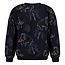Sturdy - Sweater AOP Relaxed Fit Donkerblauw - Rock the Earth