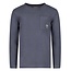Sturdy - Longsleeve met Backprint Blauw - Rock the Earth