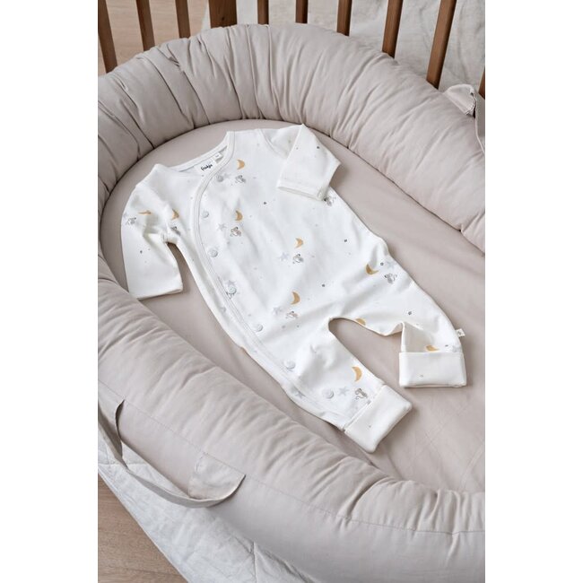 Feetje - Boxpak Omslagvoet AOP Offwhite - Over the Moon for You