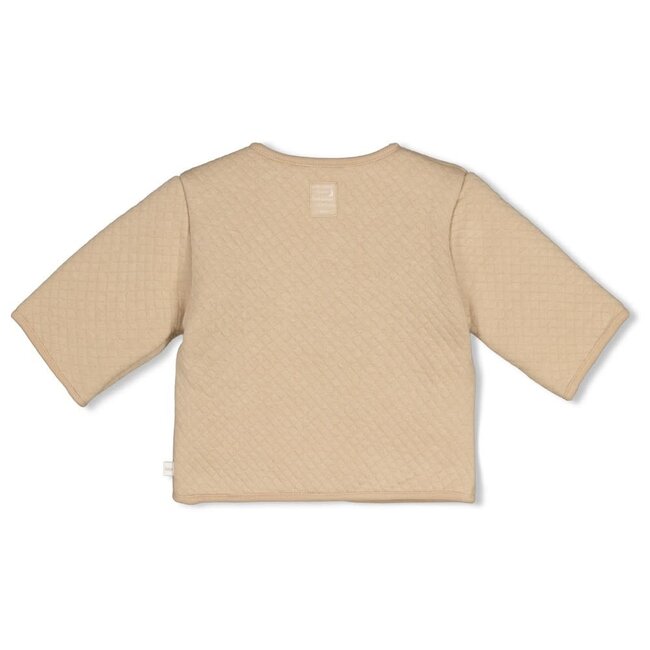 Feetje - Omkeerbaar Jasje Taupe - Over the Moon for You