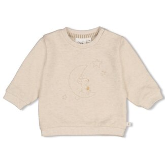 Feetje Feetje - Sweater Offwhite Melange - Over the Moon for You