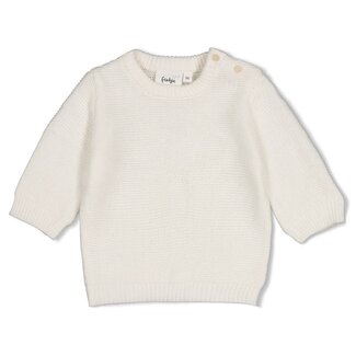 Feetje Feetje - Sweater Gebreid Offwhite - Over the Moon for You