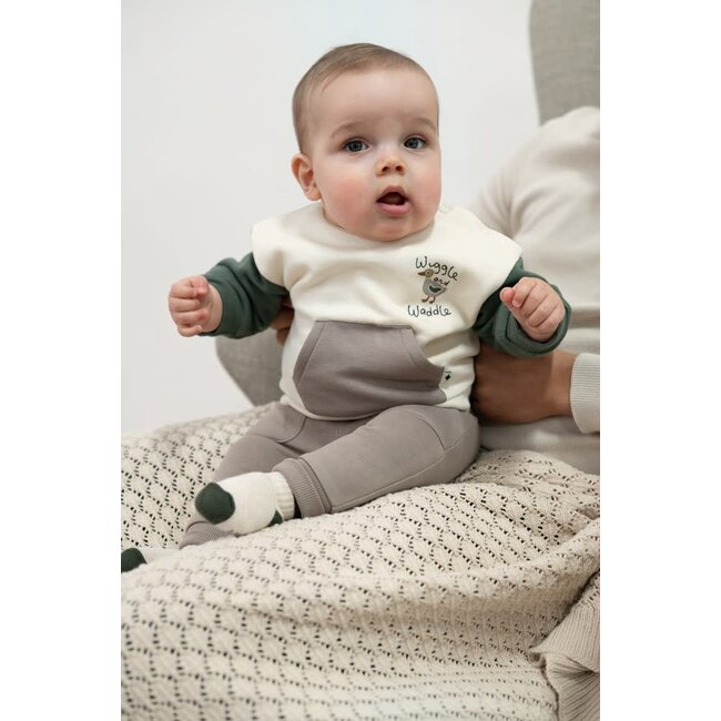 Feetje - Broek Grijs - Wiggle and Waddle