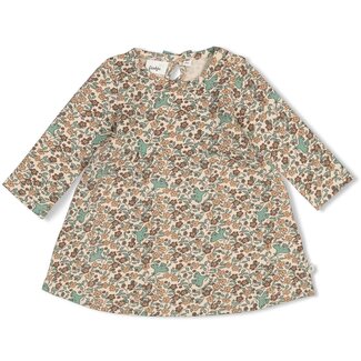Feetje Feetje - Jurk AOP Offwhite - Lucky Bloombird