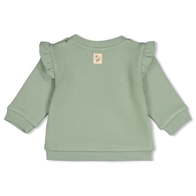 Feetje - Sweater Relaxed Fit Jade Groen - Lucky Bloombird
