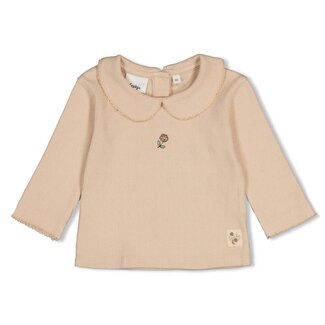 Feetje Feetje - Longsleeve Pointelle Rib Offwhite - Lucky Bloombird