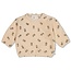 Feetje - Sweater Velours Rib met Borduursels Offwhite - Lucky Bloombird