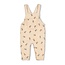 Feetje - Tuinbroek Velours Rib met Borduursels Offwhite - Lucky Bloombird